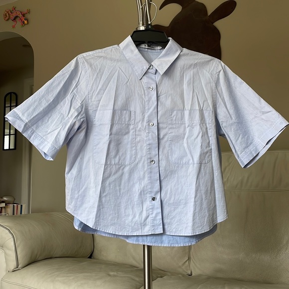 T by Alexander Wang button down blouse - Picture 1 of 8